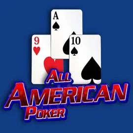Official Table Games logo: All American Poker by RTG (Reel Time Gaming) at Jokery Casino