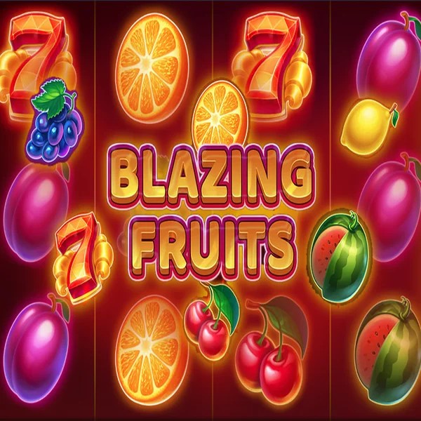 Blazing Fruits slot visual from Inbet Games available on jjokery.com