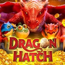 Dragon Hatch slot logo by PG Soft at Jokery Casino