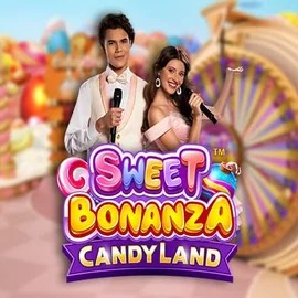 Sweet Bonanza Candy Land Live slot visual from Pragmatic Play available on jjokery.com